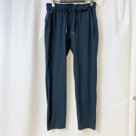 Lululemon On The Fly Pant 28" Blue Grey Size 4 - Picture 1 of 8